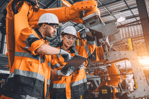 Engineer working on a factory-1