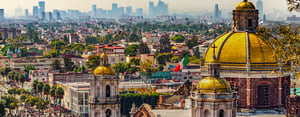 paysage urbain de Mexico