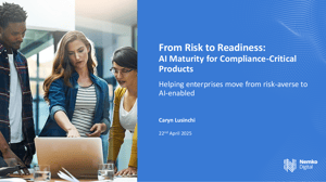 AI Maturity for Compliance-Critical Products