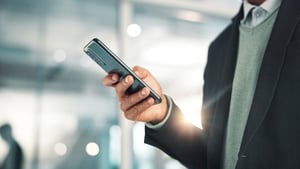Checking the phone